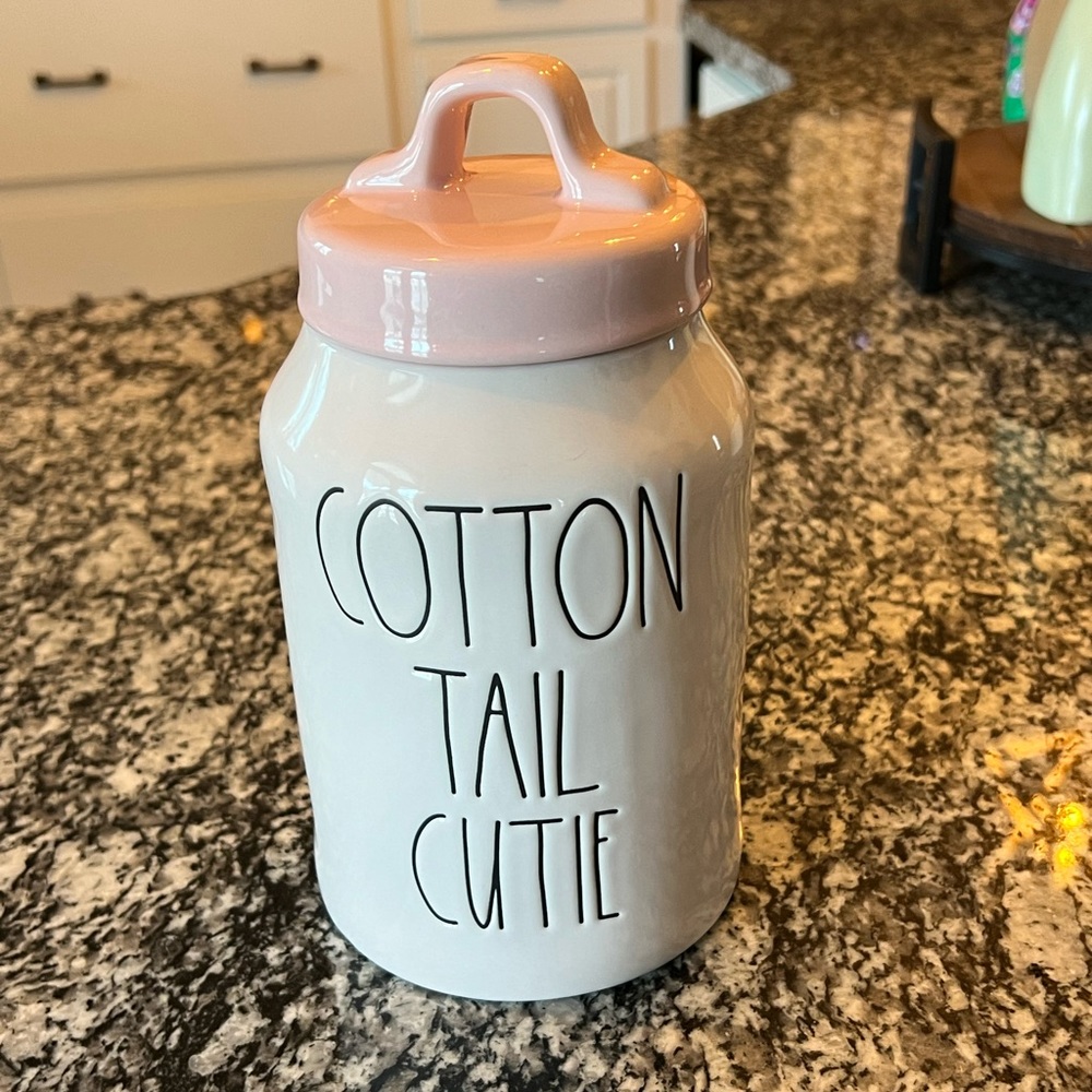 Cotton Tail Cutie Rae Dunn Canister